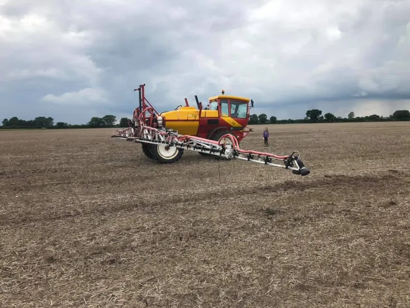 Kellands Agribuggy 2000 with booms extended, Agrifit Machinery
