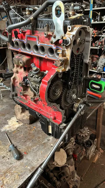 Crop sprayer engine and driveline stripped for repair Agrifit Machinery York