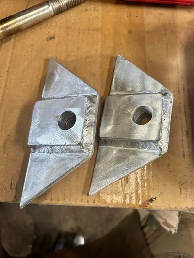 Fabricated aluminium mounting plate for an Agribuggy boom, Agrifit Machinery