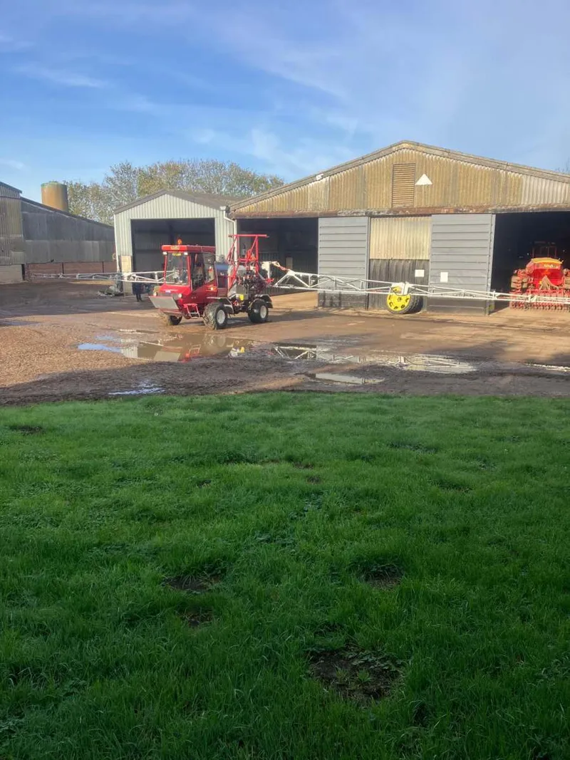 Agrifit Machinery yard at Arglam Dairy Farm, Holme-on-Spalding-Moor near York