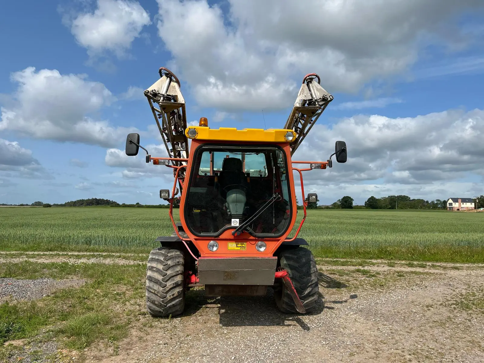 Kellands Agribuggy 2500 working in an East Yorkshire field